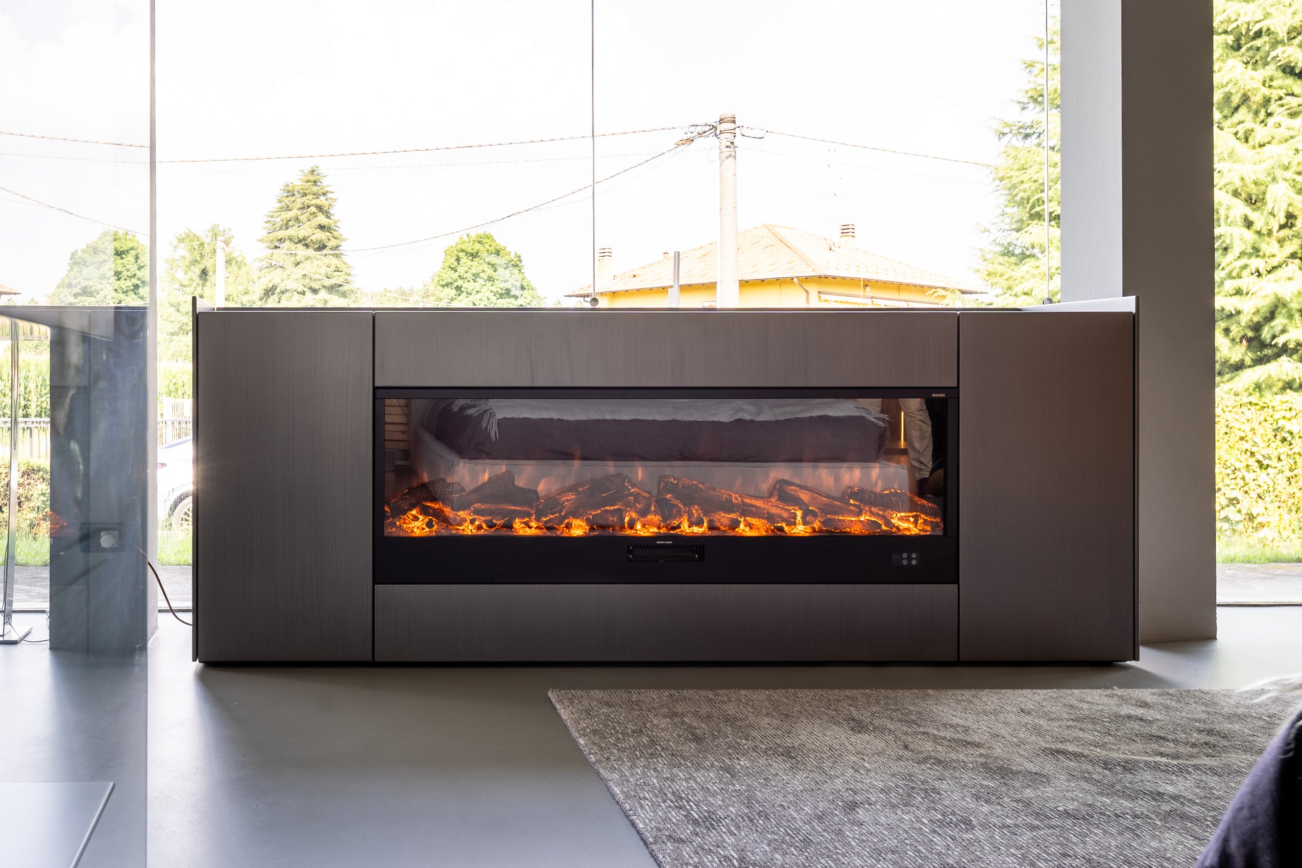 Lareiras Elétricas com Móvel para TV da SINED