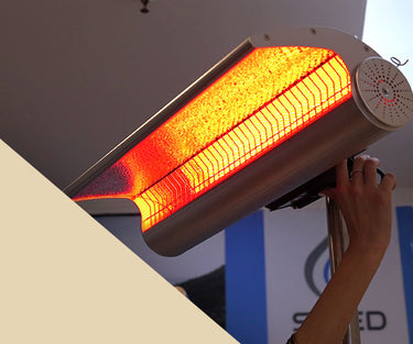Riscaldatori a infrarossi ad onde corte