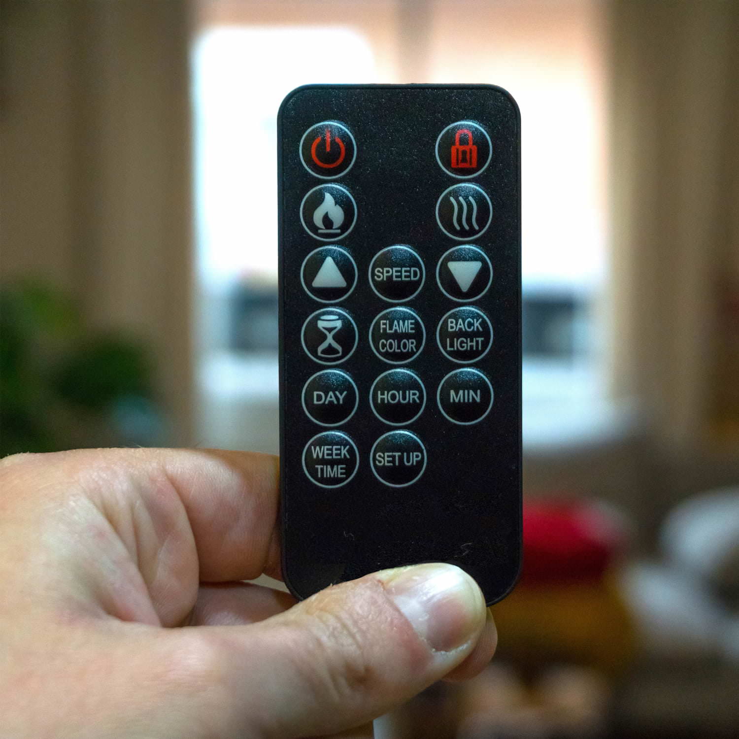 Sined Monte Cheminée Électrique Murale en Acier et Verre 1500w Effet Flamme LED Blanc Effet Flamme LED Réel 6 Niveaux d'Intensité avec Télécommande Idéal pour la Maison et le Bureau 98 Cm