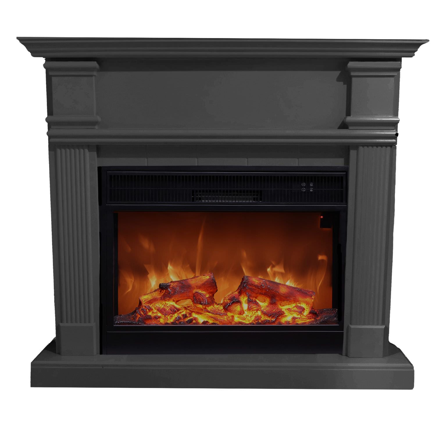 Sined Caminocalderaxxlgrigio Caminetto Elettrico Sined Caldera Xxl Grigio Eleganza Moderna e Fiamma Realistica Per Casa e Ufficio Acquisto Sicuro e Consegna Veloce