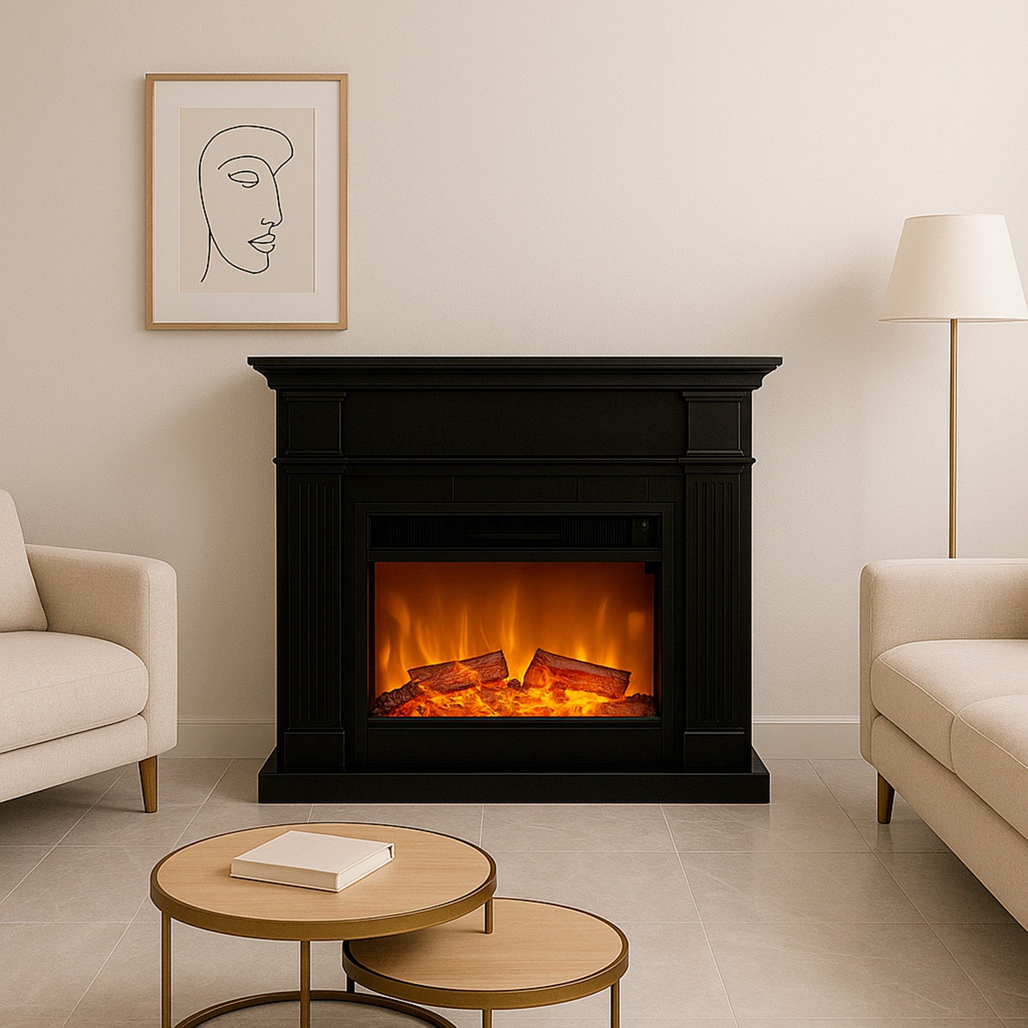 Sined Caminocalderaxxlnero Crea Unatmosfera Unica Con Il Caminetto Elettrico Sined Caminoxxl Nero Design Elegante e Funzionalita Per Ogni Ambiente Acquista Ora