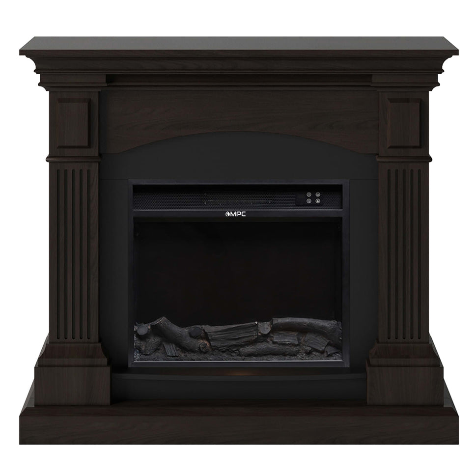 Electric Standing Fireplace 1500w Cetona Led Wenghe Sined