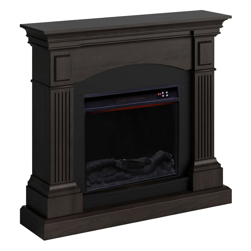 Electric Standing Fireplace 1500w Cetona Led Wenghe Sined
