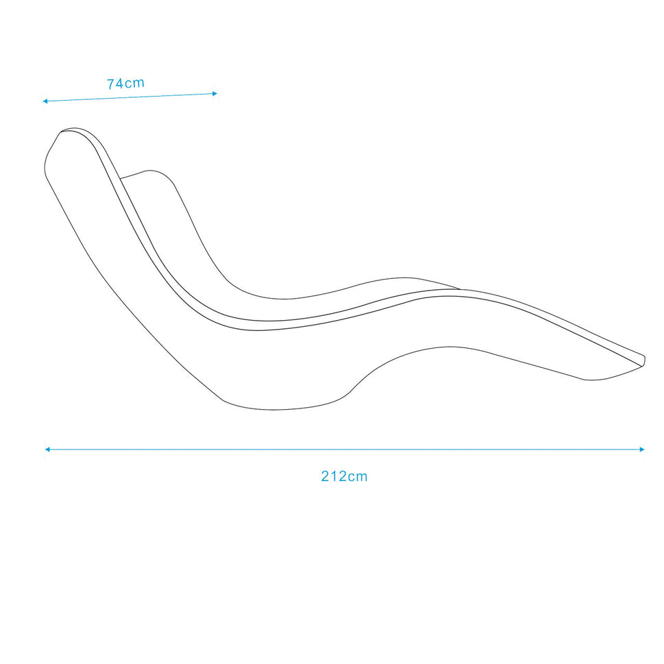 Tumbona Cassiopea Chaise Longue Flotante y Ergonómica Sined