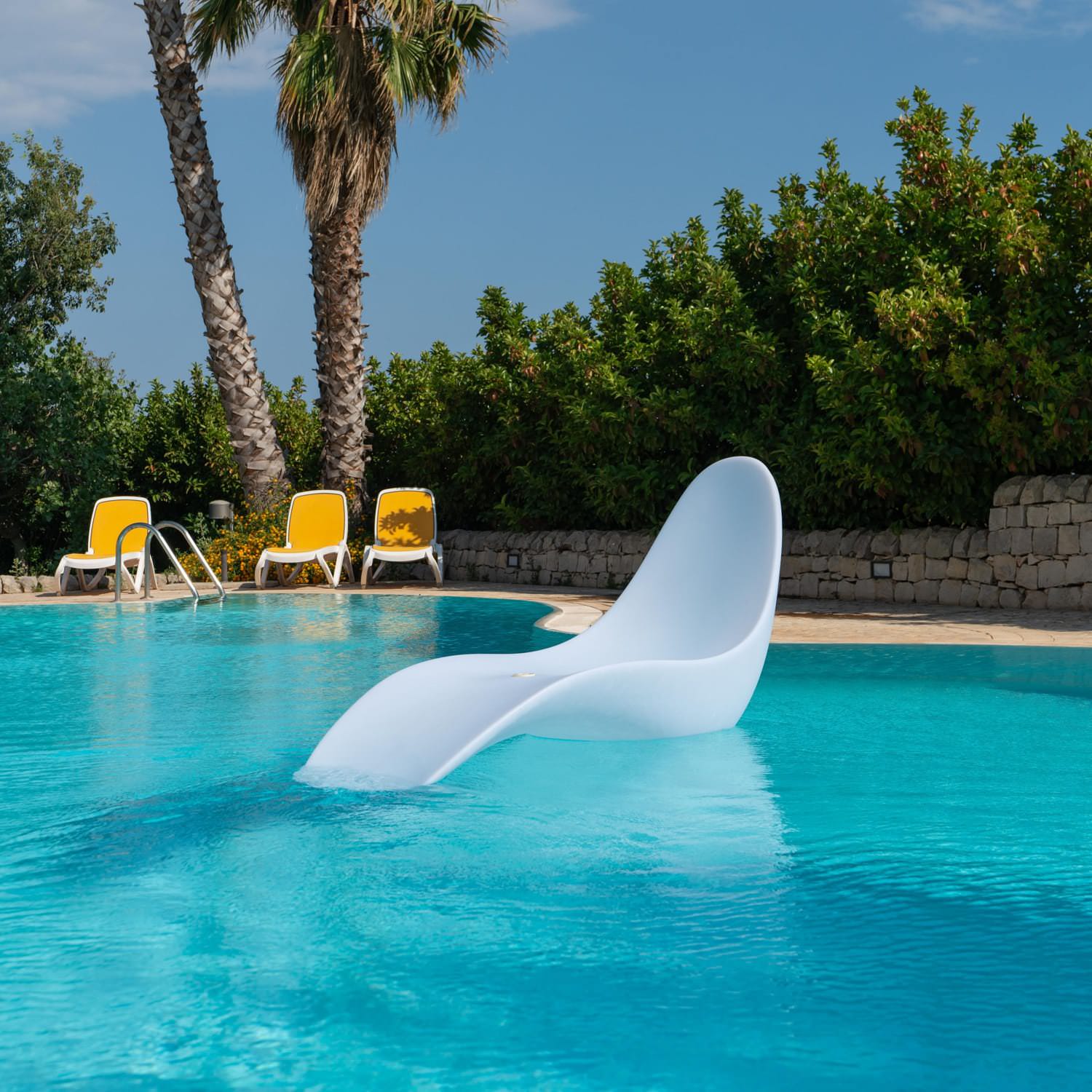 Chaise Longue Sirio Transat Résistant et Flottant Sined