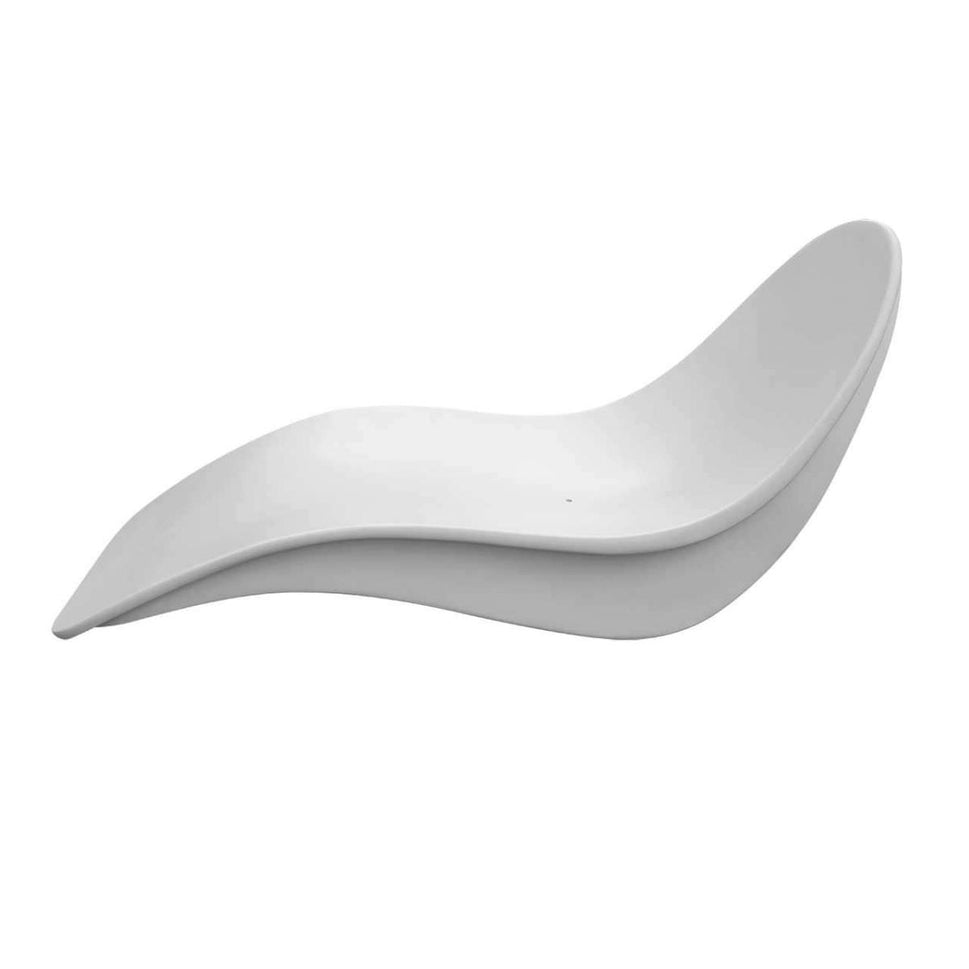Chaise Longue Venere Tumbona Ergonómica y Moderna Blanca Sined