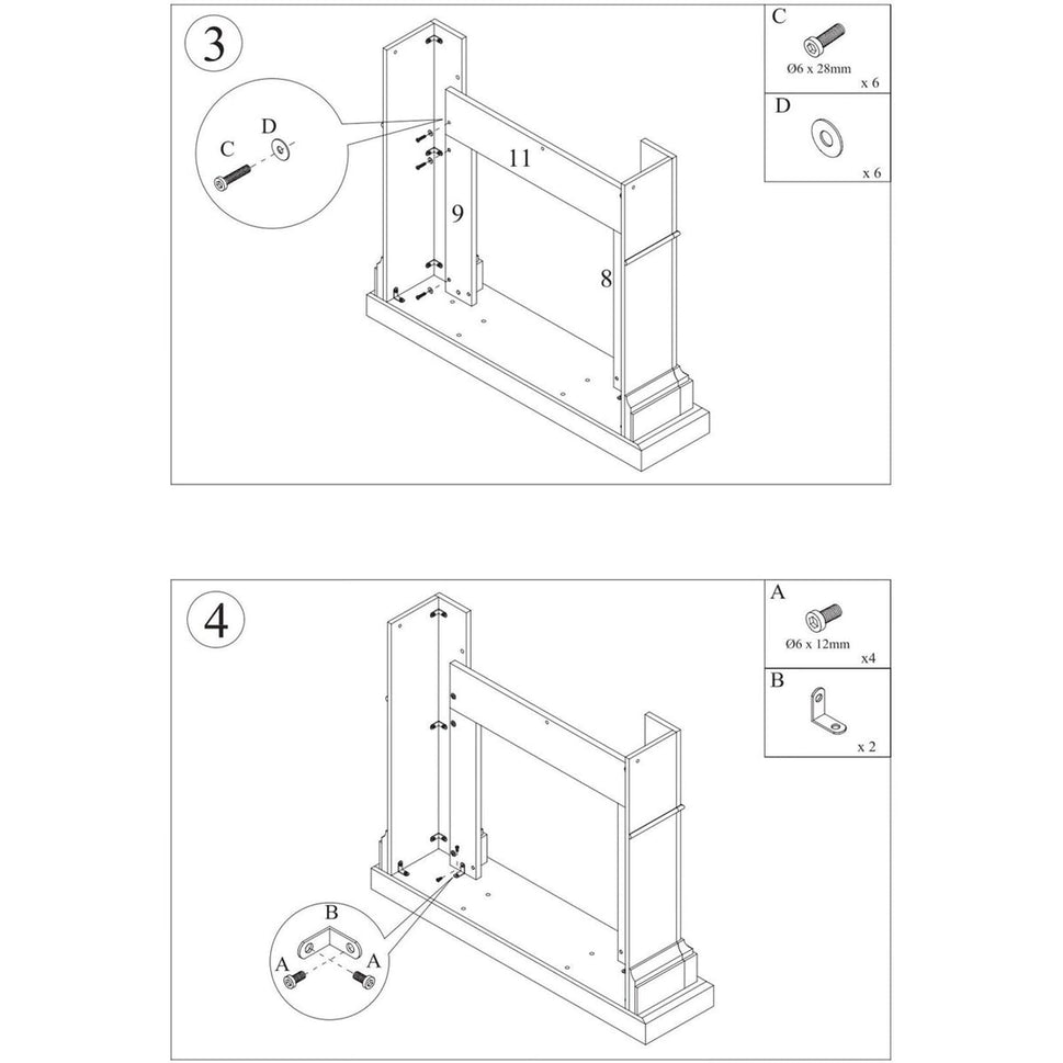 Turquoise Ketone Electric Fireplace Frame Sined