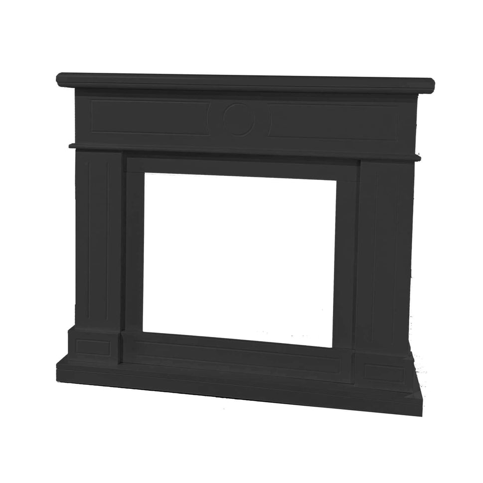 Fireplace Frame Mpc Lipari Gray Fireplace Frame Lipari Gray For Electric Fireplace Volcano or Existing Wood MDF Burner Linear Design Suitable For All Environments