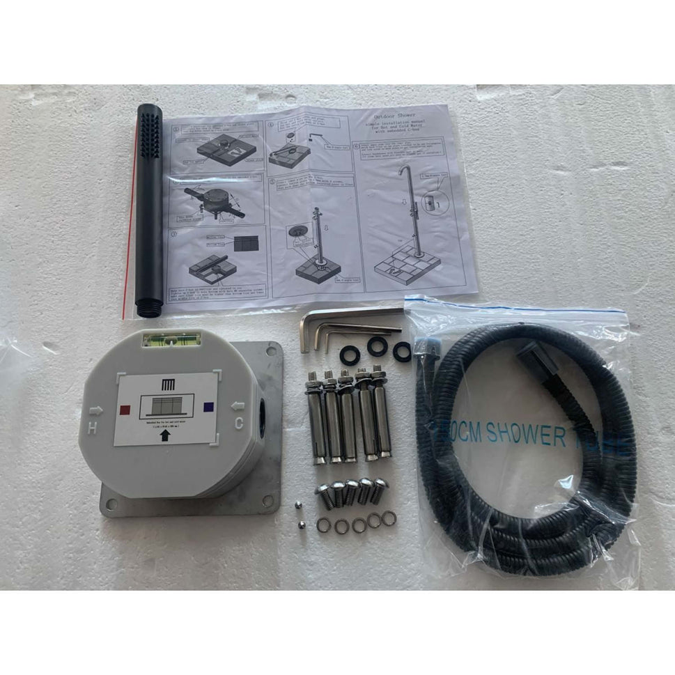 Sined Dusche C Box Schnellbefestigungssystem Edelstahl Duschen Cbox