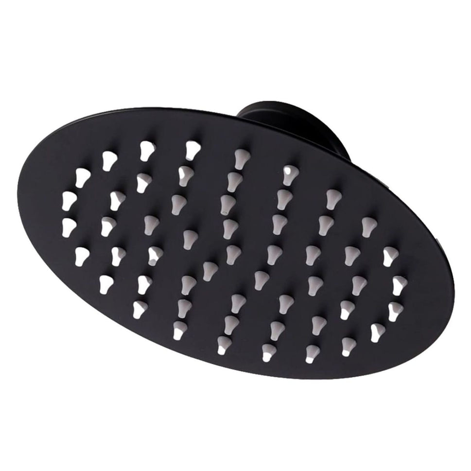 Sined Dafne Solardusche aus gebogenem Aluminium mit 35-Liter-Fußbad, Schwarz