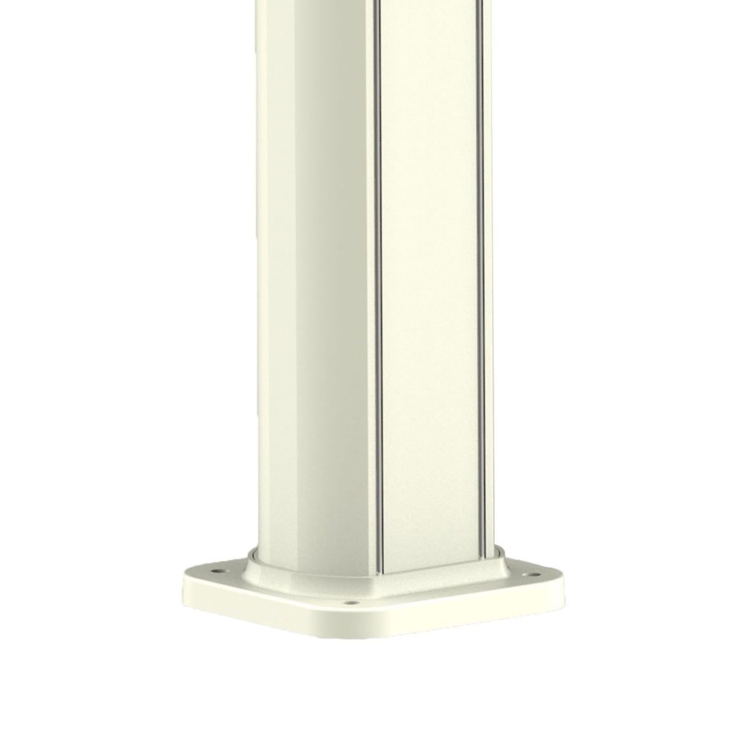 Douche Solaire Emi Blanche en Aluminium pour Piscine Sined