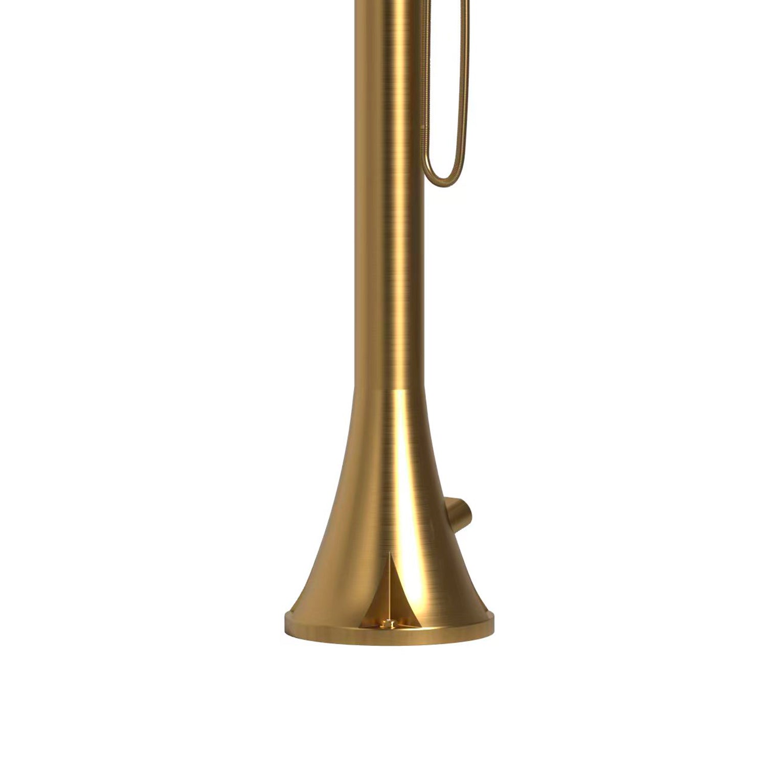 Doccia Esterno Luna Oro Flessibile 316l Con Doccia A Mano Sined