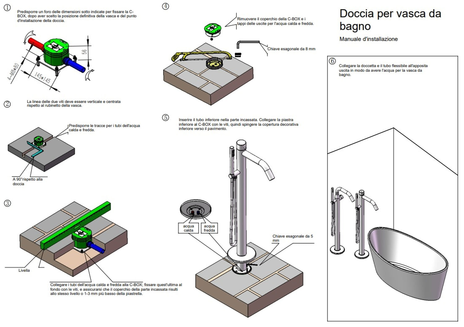 Mini Ducha Exterior Sined Oristano Diseno Elegante y Compacto Fabricada En Acero Inoxidable 316l Con Alcachofa Móvil y Conexión Para Agua Fría y Caliente