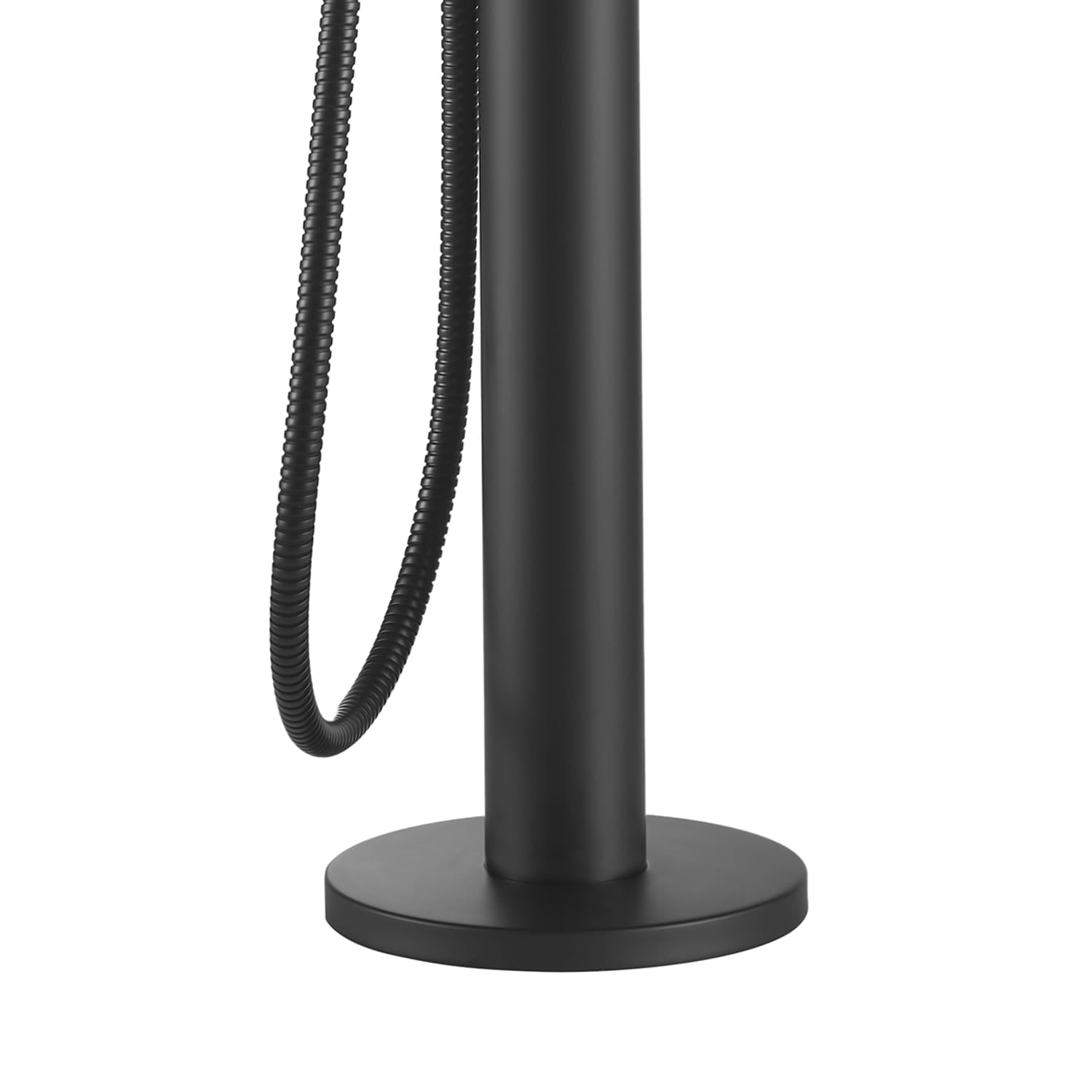 Mezclador De Banera De Acero Inox 316l Negro Con Ducha De Mano Sined