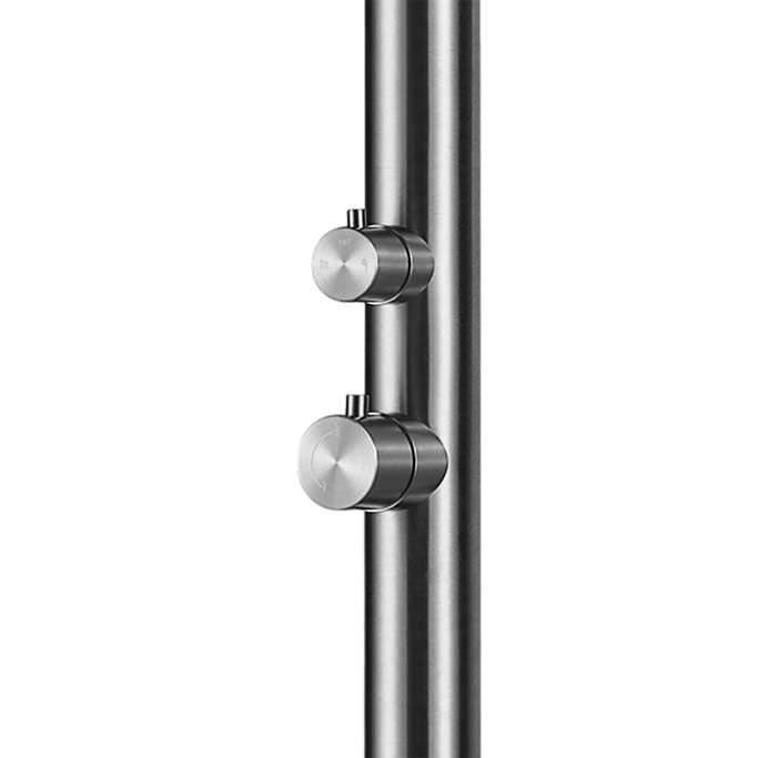 Curved Shower 316l With Mixer and Foot Wash Sined