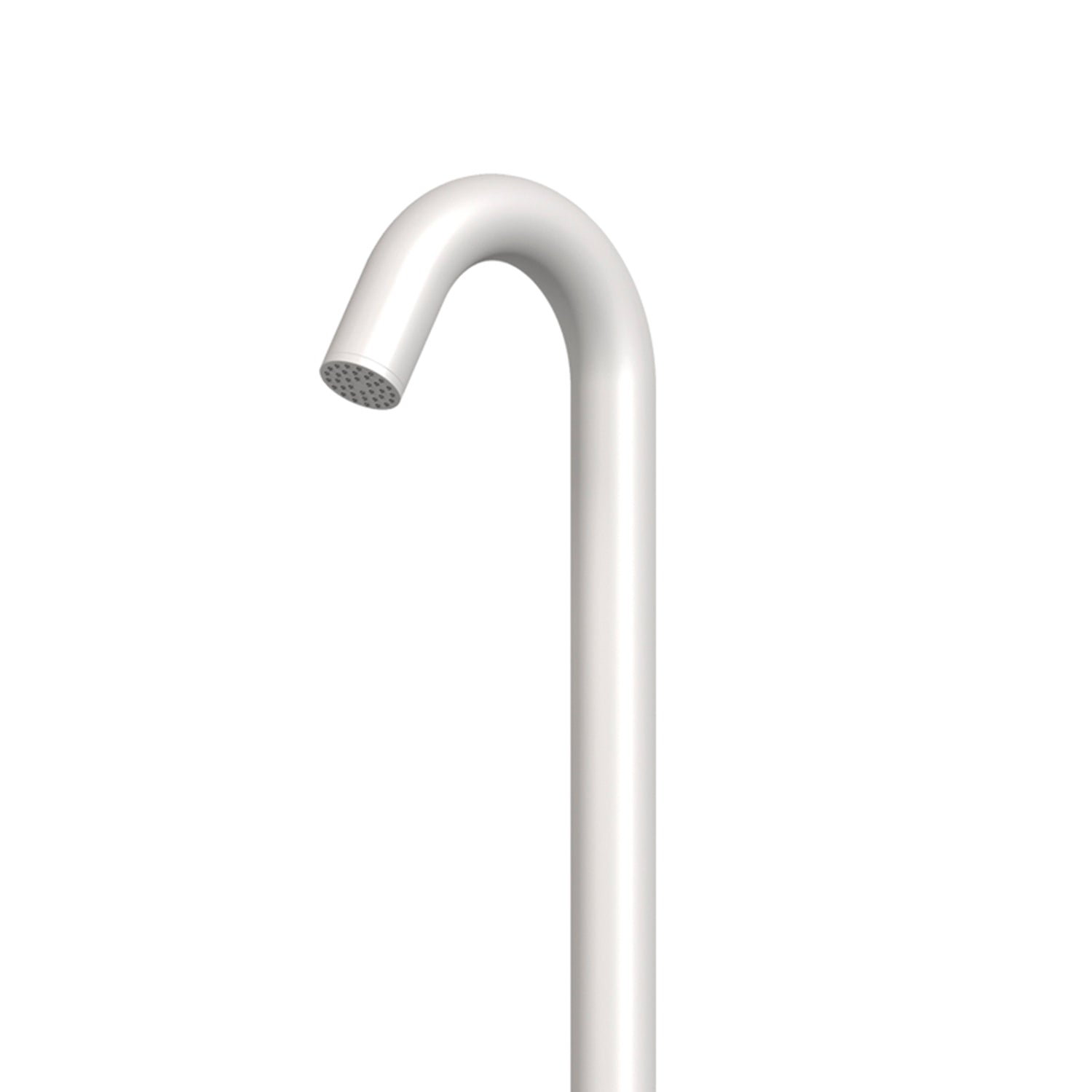 Doccia Esterno 316l Con Soffione e Lavapiedi Bianco Opaco Sined