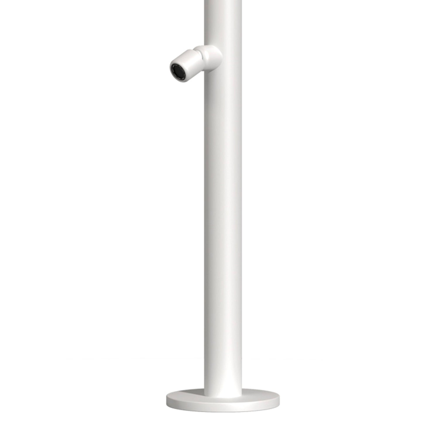 Doccia Esterno 316l Con Soffione e Lavapiedi Bianco Opaco Sined