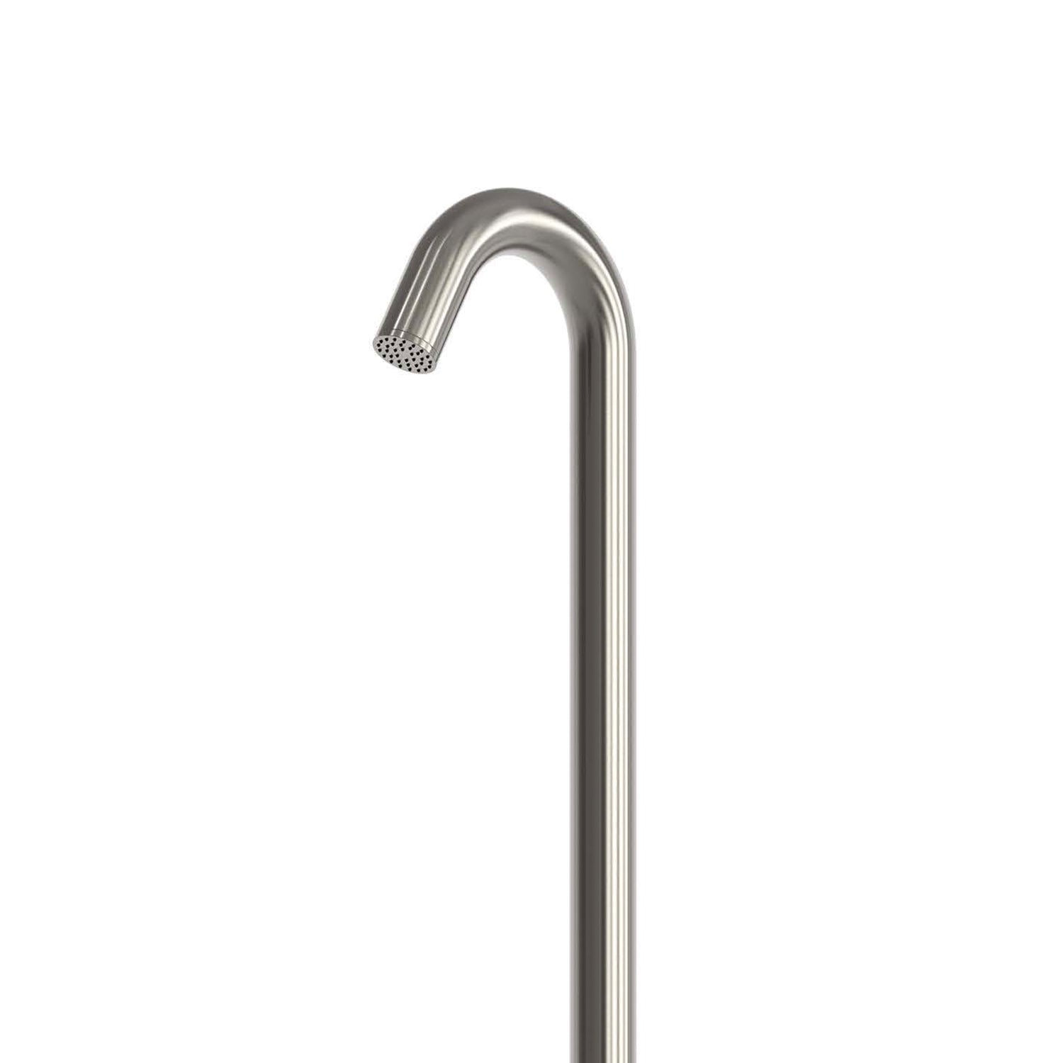 Sined Quartu Acero Inoxidable 316l Ducha y Lavapies h 2289 cm Gunmetal Acero Inoxidable Conexiones Base Ocultas