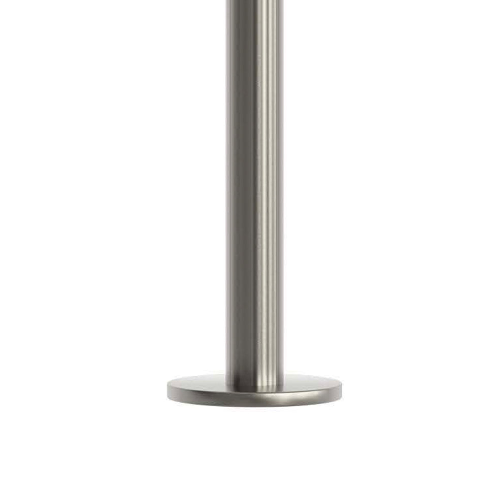Sined Quartu Acero Inoxidable 316l Ducha y Lavapies h 2289 cm Gunmetal Acero Inoxidable Conexiones Base Ocultas