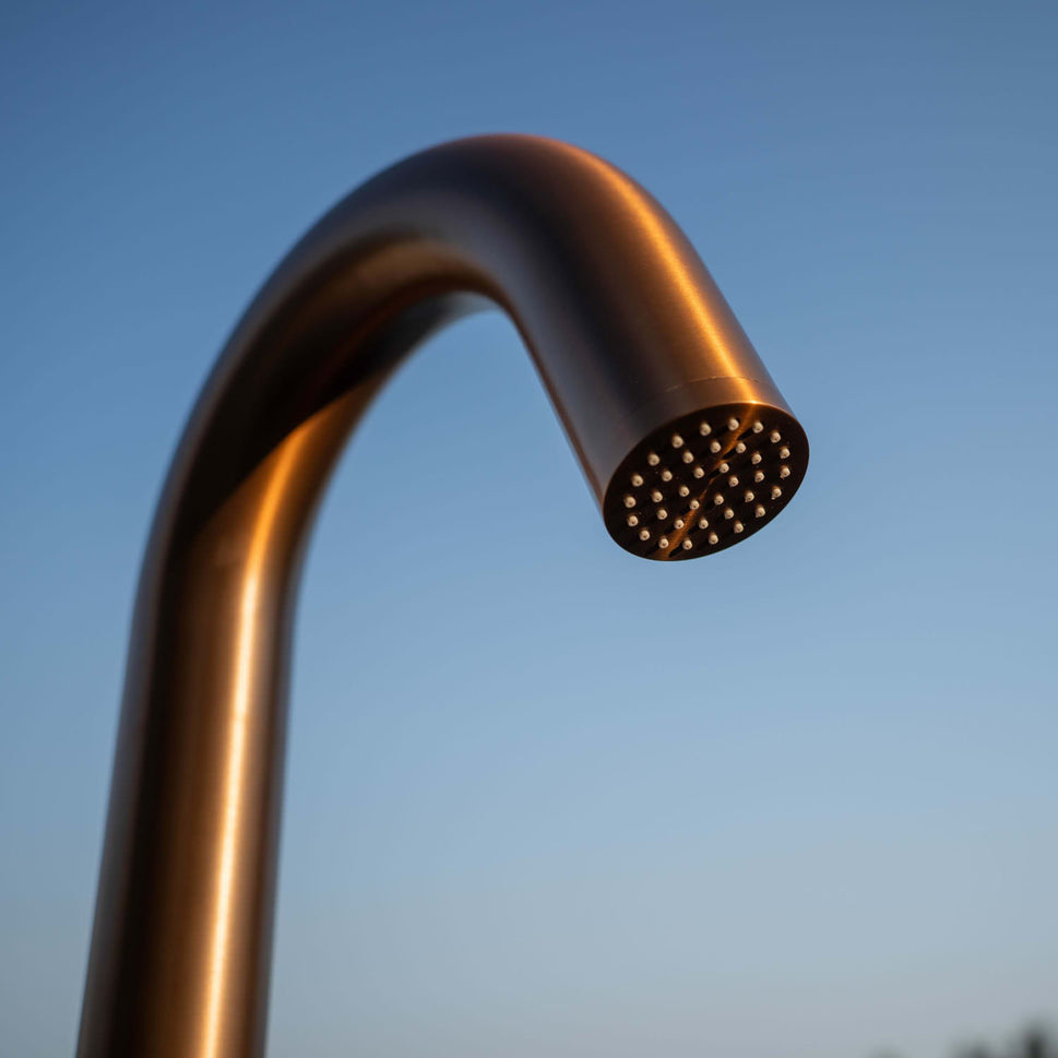 Exterior Shower 316l Lavapies 2289 Cm Rose Gold Sined