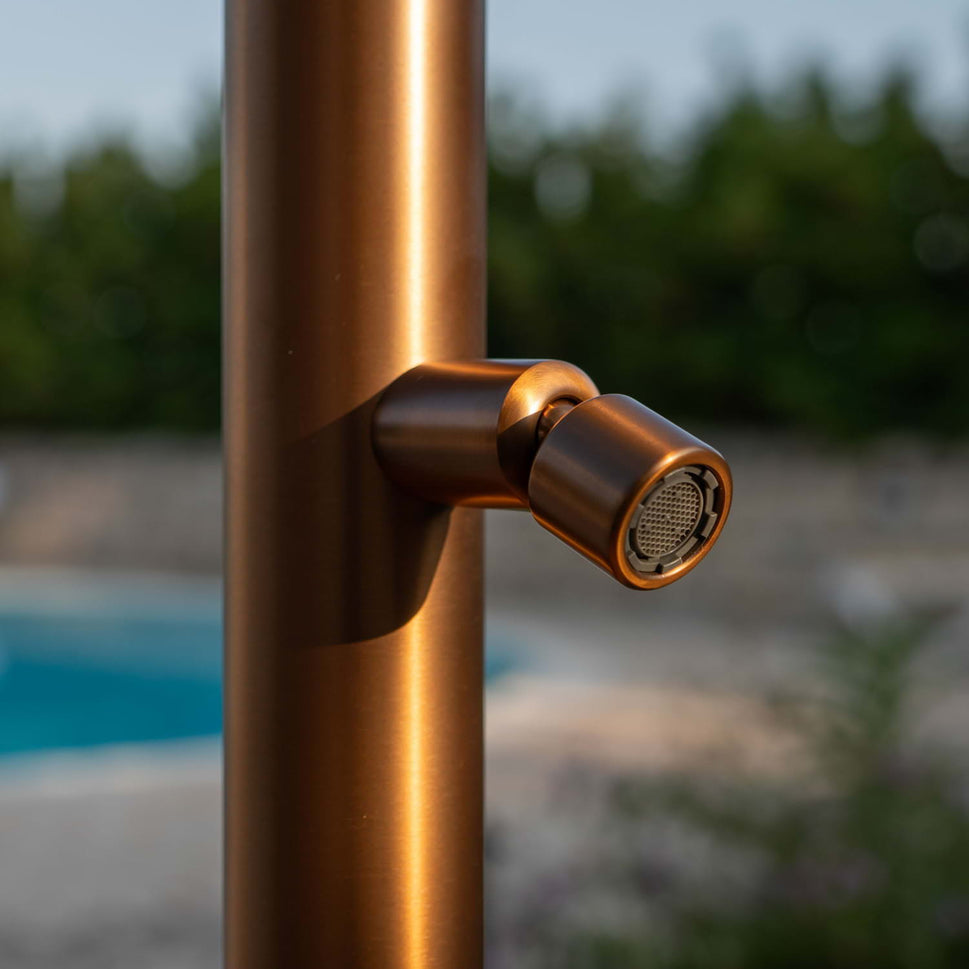 Exterior Shower 316l Lavapies 2289 Cm Rose Gold Sined