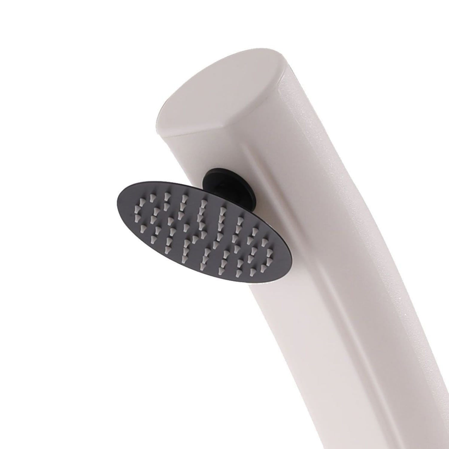 Ducha Solar De Jardim Sole Branca Com Curva Sined