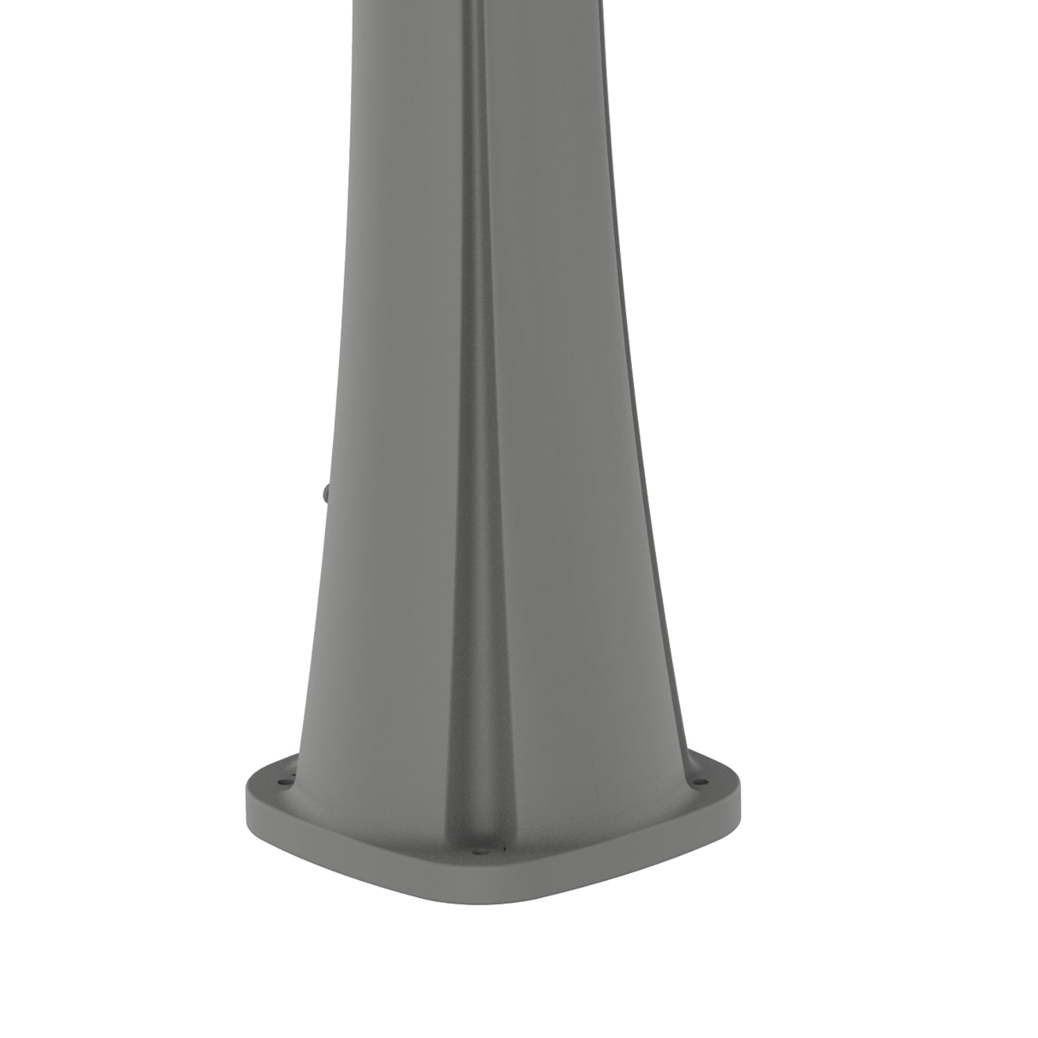 Chuveiro solar Sined Sole Grigia para piscina curva de polietileno com pedilúvio cinza