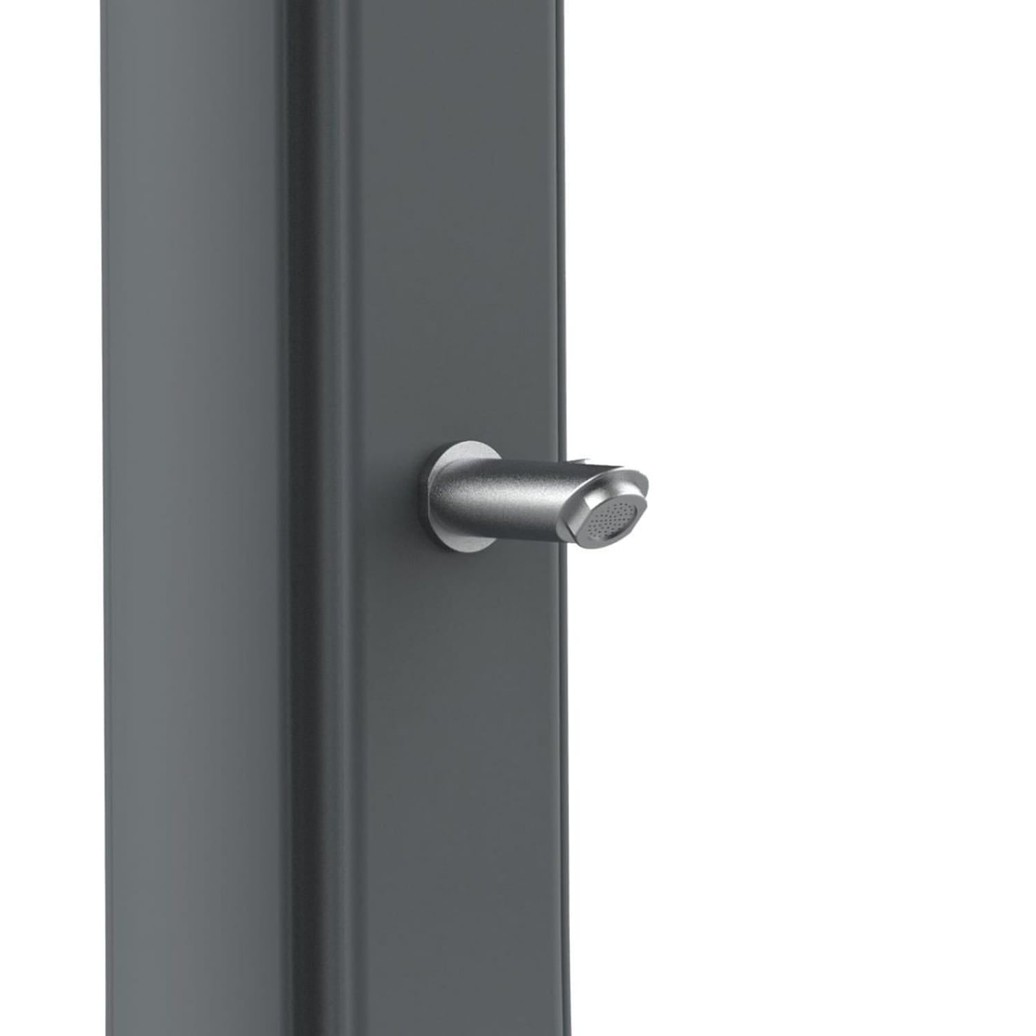 Ducha Solar Sole Xxl Cinza Para Jardim Sined