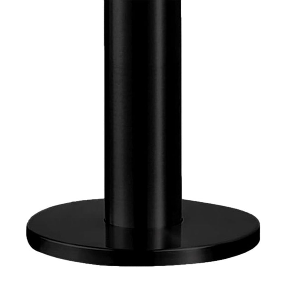 Stainless Steel Shower Stintino with Black Rotating Showerhead Sined