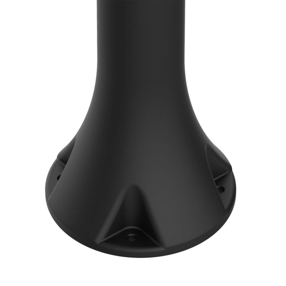 Fontaine de jardin noire Sined élégance moderne et fonctionnalité en polyéthylène HD Investissez dans la qualité pour des extérieurs raffinés et durables