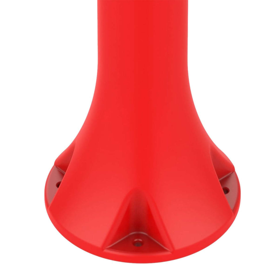 Fontaine de jardin avec prise d'eau latérale rouge Sined