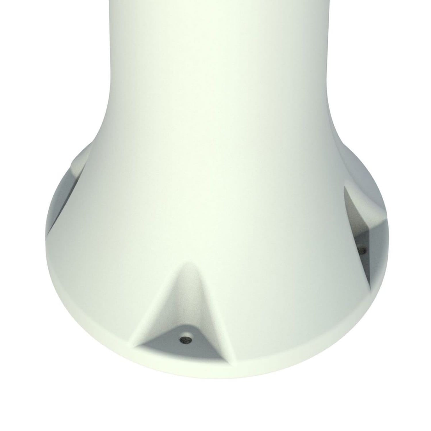 Sined Tritone Fontaine de Jardin en HDPE Préparée pour Raccords Rapides Blanc Hauteur 100 Cm Fabriquée en HDPE