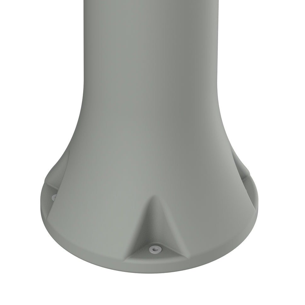 Fontaine Jardin Tritone Hdpe Gris Avec Crochet En Caoutchouc Sined