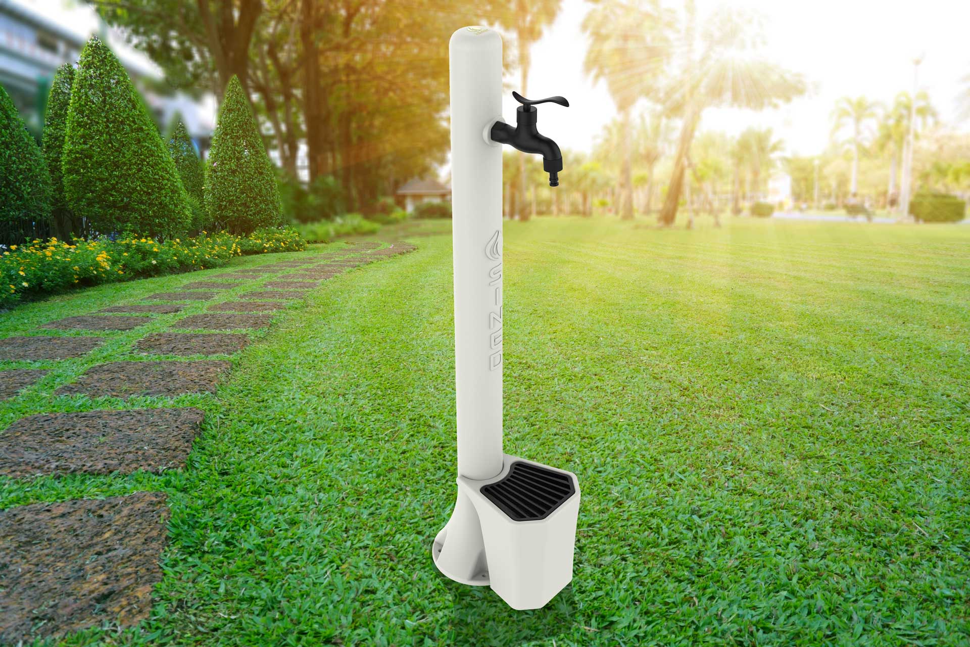 Sined Kit Acqua Kit Compuesto Por Fuente y Cubo Con Capacidad De 5 Litros Blanco