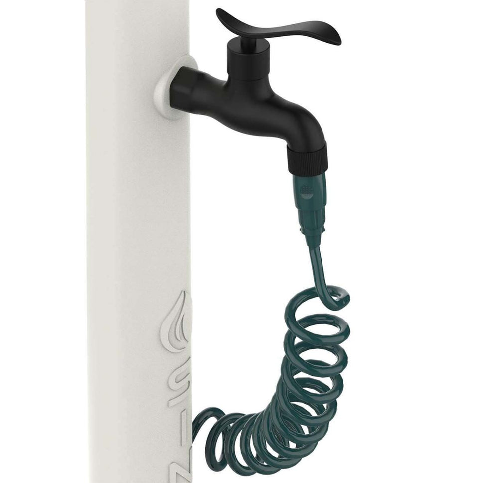 Sined Pro Source De Jardin En Polyéthylène Avec Seau Et Pistolet Blanc