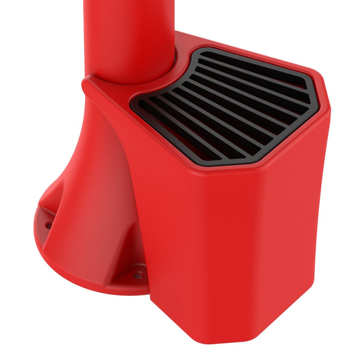 Sined Acqua Kit Composed of 5 Liter Fountain and Bucket Made of Polyethylene Easy Assembly Red