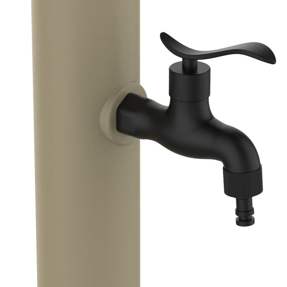 Sined Kit Acqua Kit Composé Par Fontaine et Seau De 5 l Polyéthylène Gris Pigeon