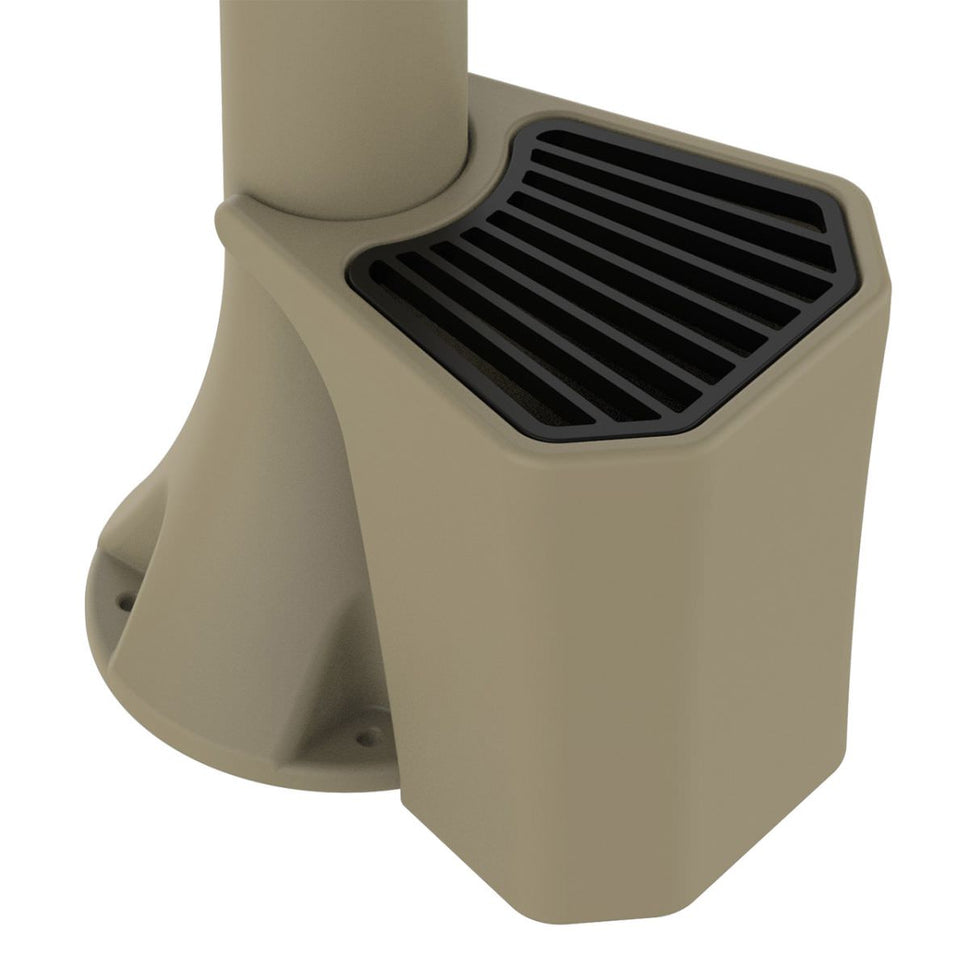 Sined Kit Acqua Kit Composé Par Fontaine et Seau De 5 l Polyéthylène Gris Pigeon