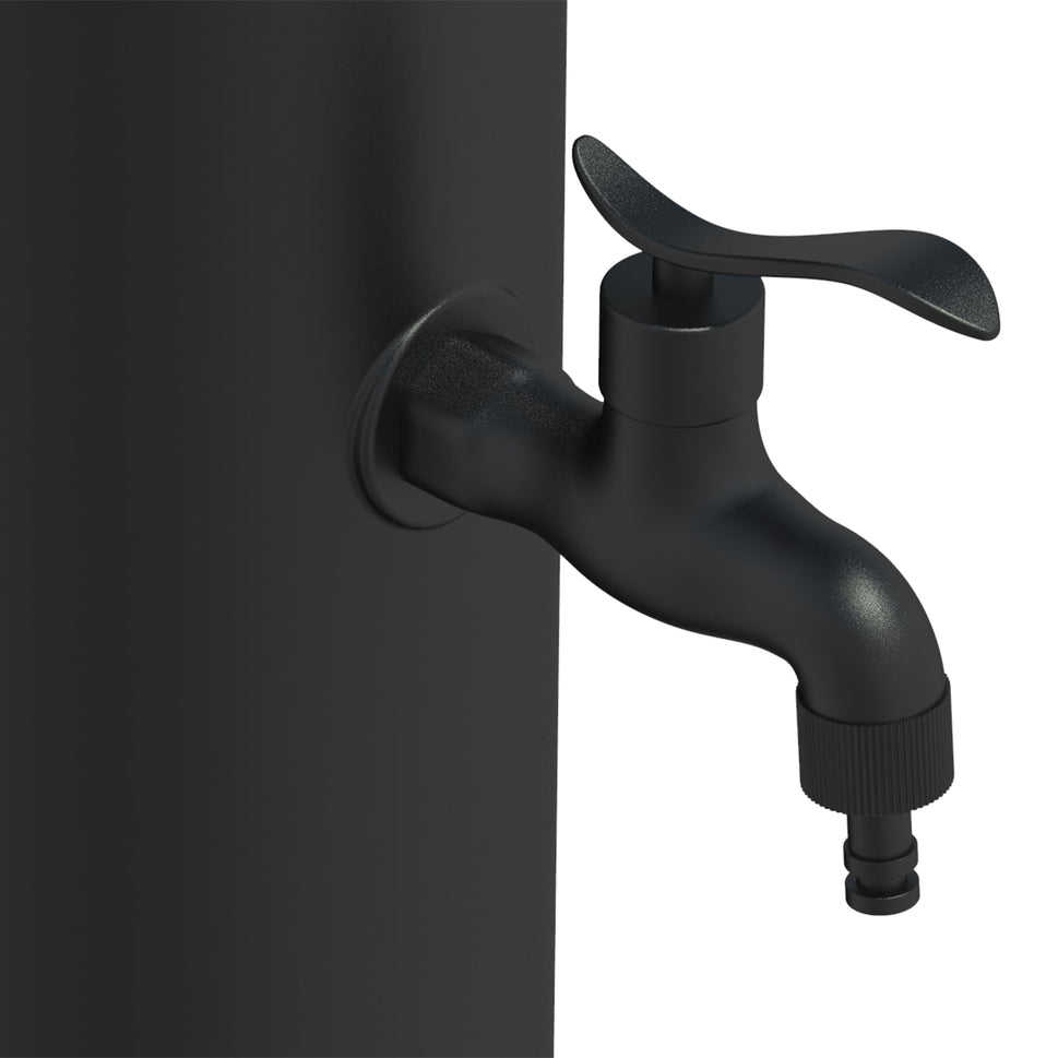 Sined Triton Kit Composé D'une Source et D'un Seau de 5 Litres en Polyéthylène Noir Fabriqué en Polyéthylène HD