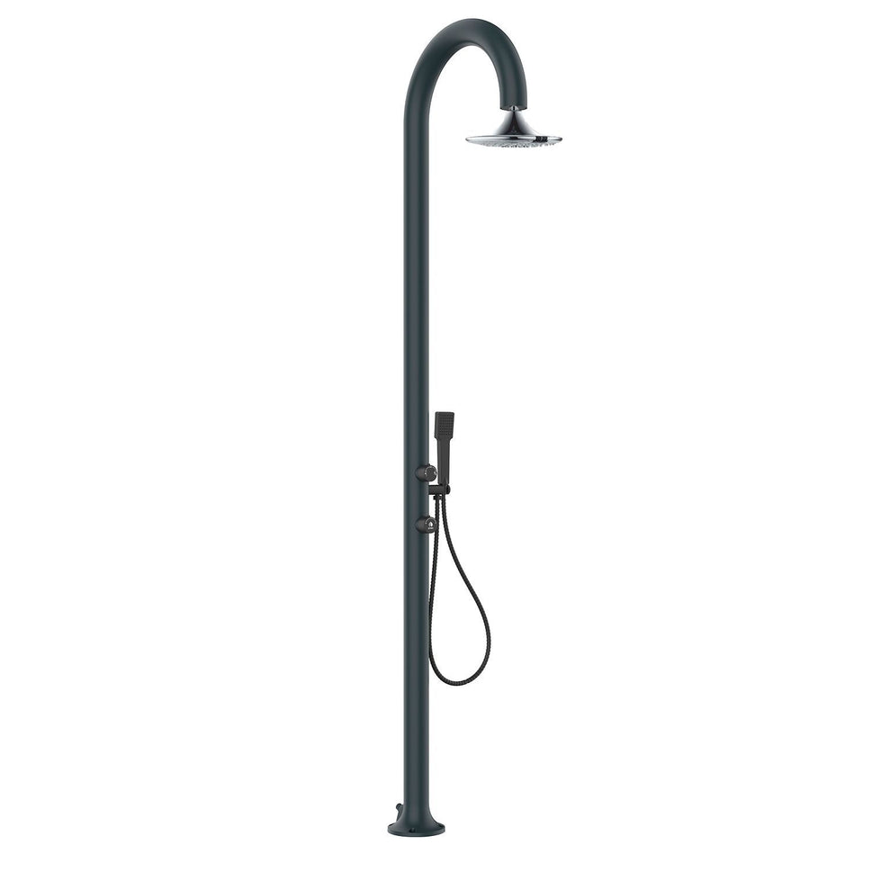 Gray Moon Garden Shower with Round Sensor Sined