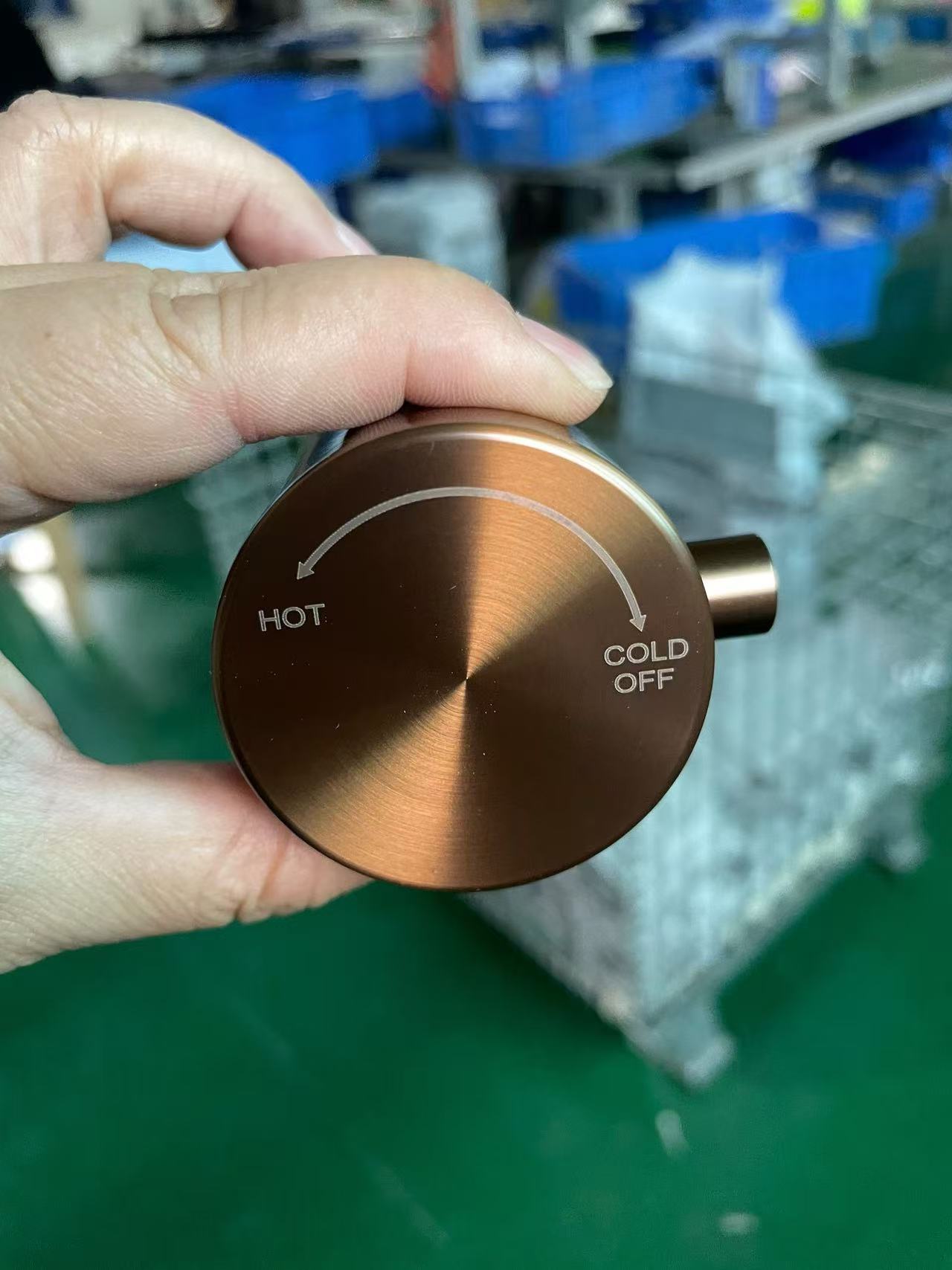 Asidero De Ducha Rose Gold Stainless Garden