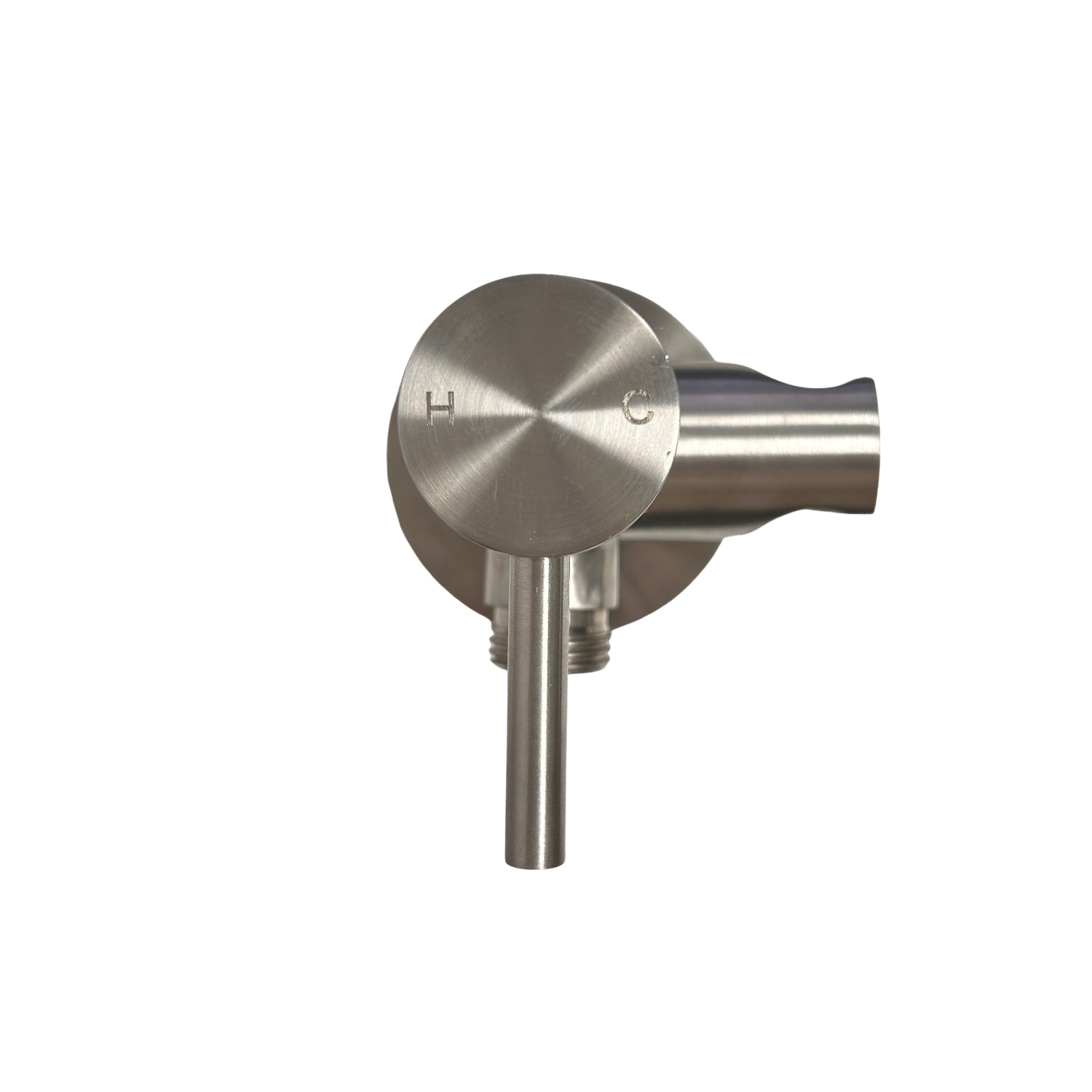 SINED Mixer Faucet Bidet in brushed 316L stainless steel model LEVANTE designed for greater durability and corrosion resistance ideal for indoor and outdoor use