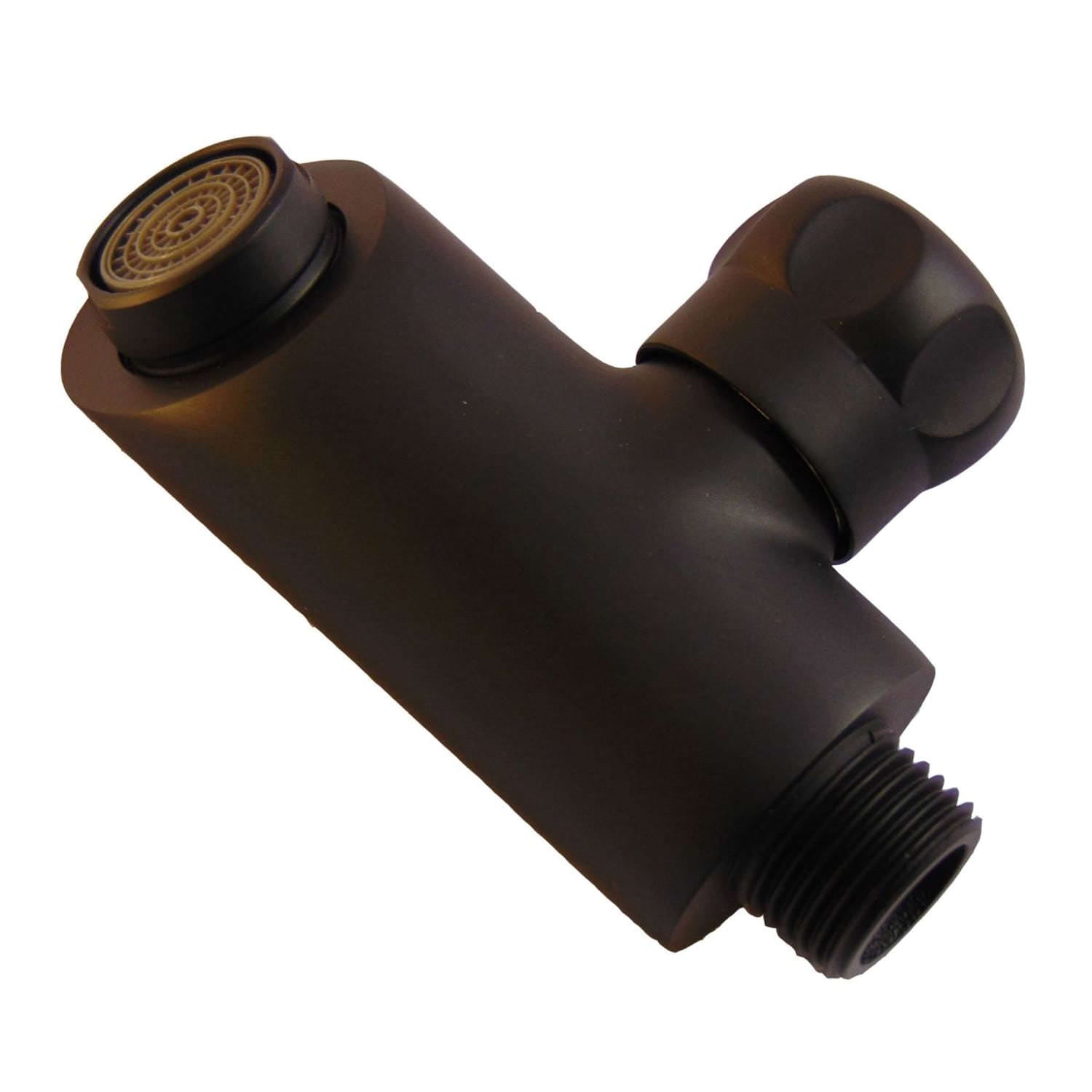 Sined Ric A2428 Grifo De Ducha Ovalado Negro Emi