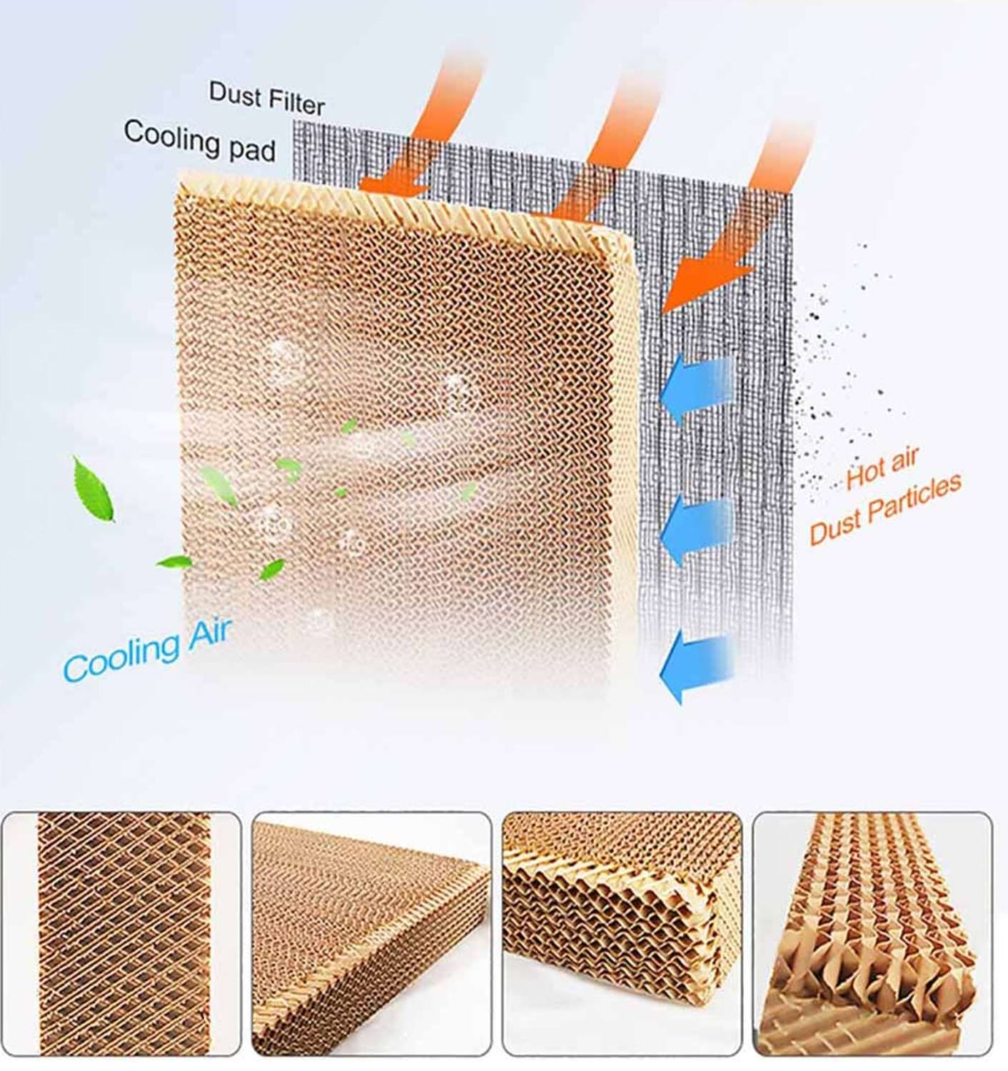 Sined Mobile 801 Raffreddatore Evaporativo Industriale Mobile Su Ruote 57 Litri Con 3 Velocità