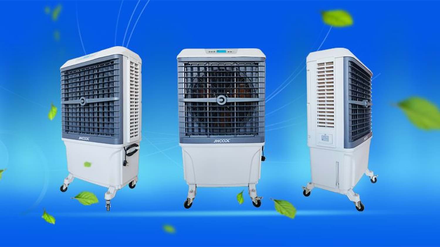 Sined Mobile 802 Frigorifero evaporativo industriale mobile su ruote Capacità 57 litri con 3 velocità