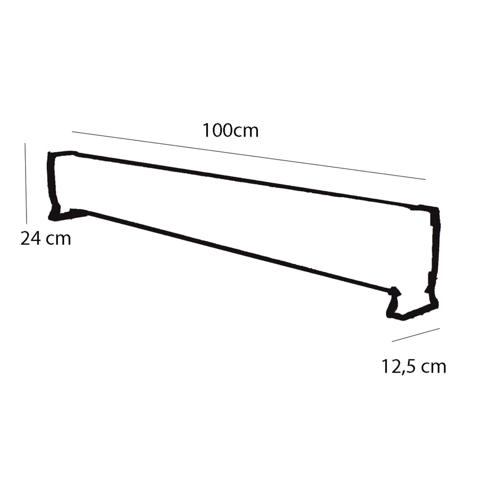 Chauffage de sol Sined 1800 Chauffage de sol électrique 1800w blanc Chauffage de sol et plinthe 1800w avec télécommande incluse