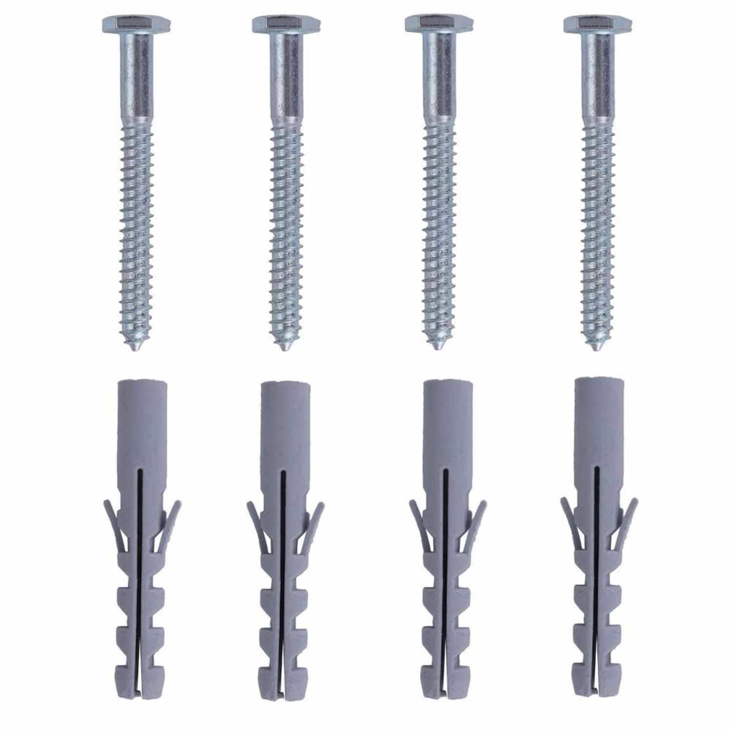 Sined Set 4 Tornillos Para Base De Ducha Tornillos Para Ducha De Jardín