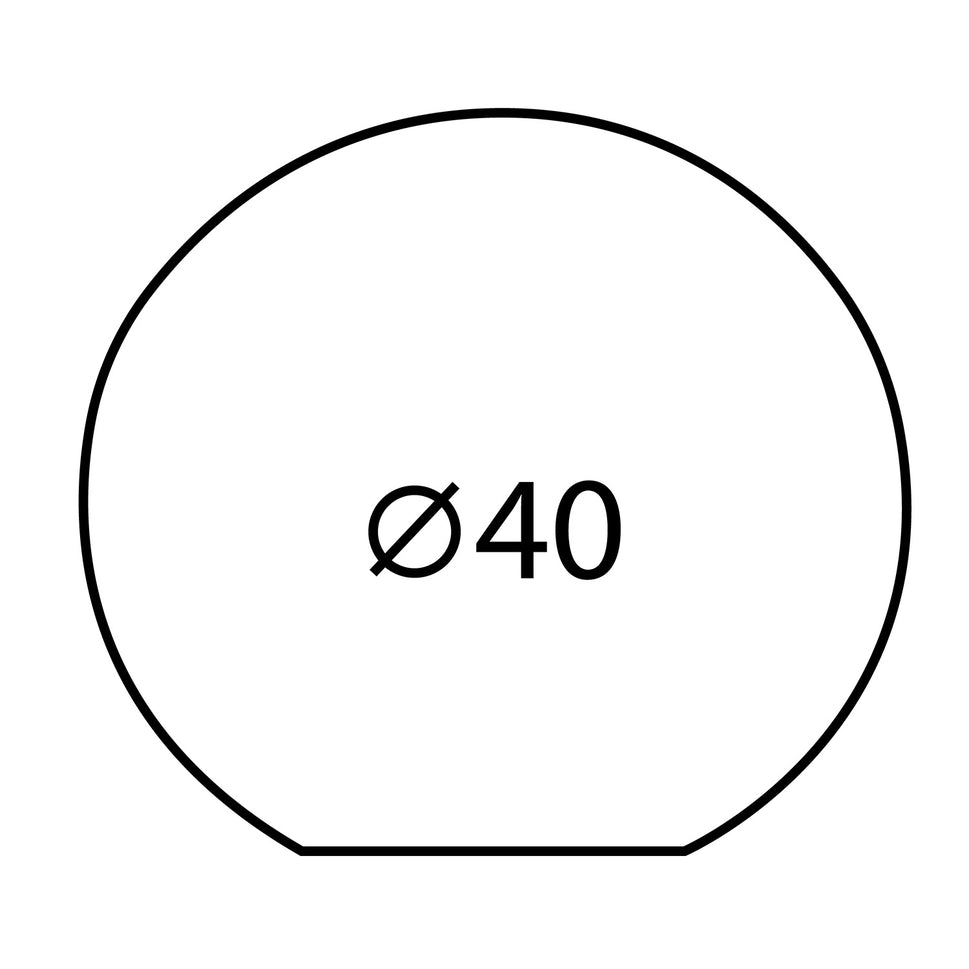 Esfera Luminosa Solar 40 Led Polietileno Exterior e Interior 6000k Sined