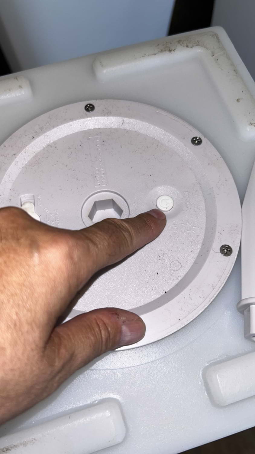 Sfera Luminosa Solare 40 Led Polietilene Esterno e Interno 6000k Sined