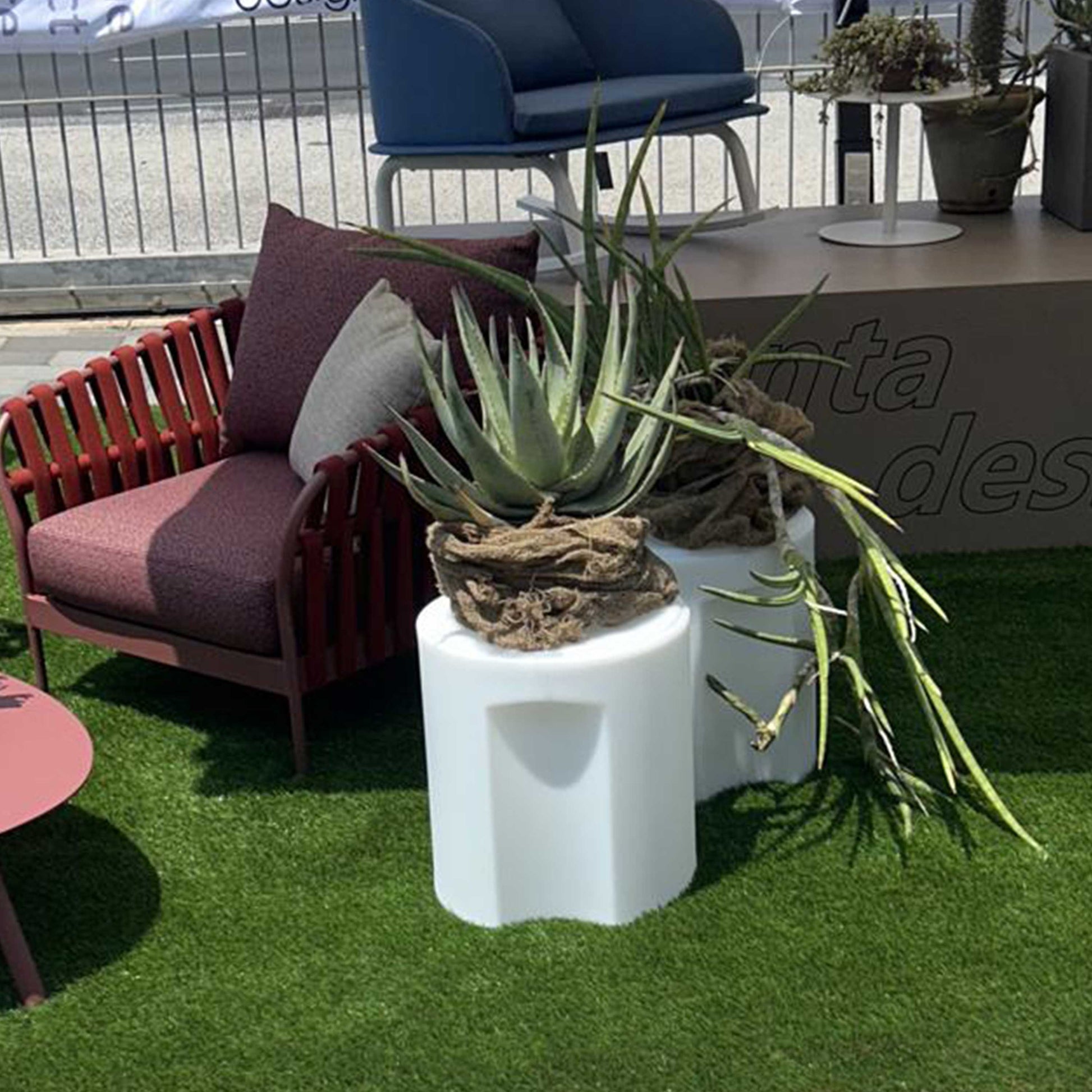 Sgabello Luminoso Sined Kamis Design Moderno e Riciclabile Sined